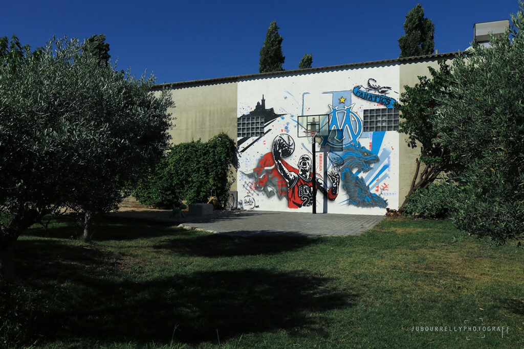 Fresque Graffiti Particulier - Marseille, France @h.y.b.r.i.d_art ©jubourrellyphotograff