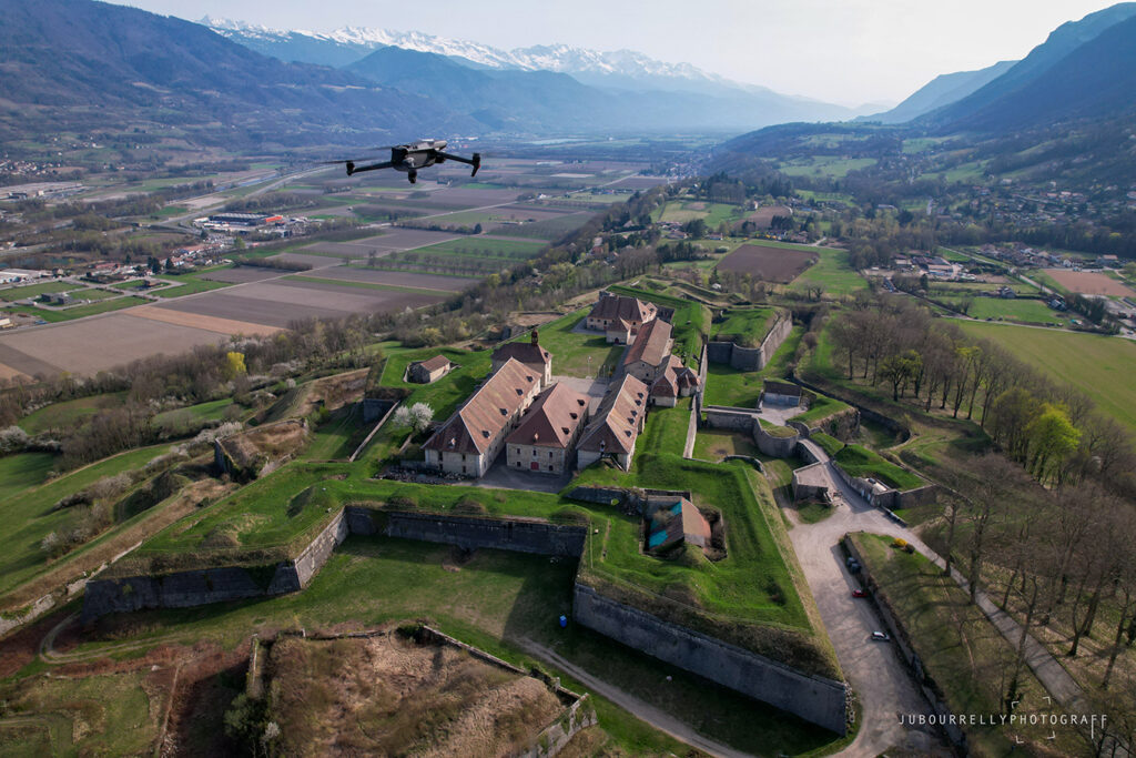 Inspection drone Fort Barraux ©jubourrellyphotograff