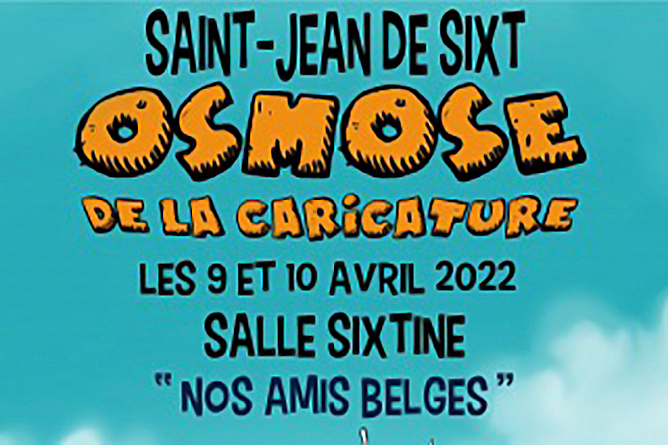 Festival Osmose de la caricature 2022 Saint-jean-de-sixt - Savoie, France