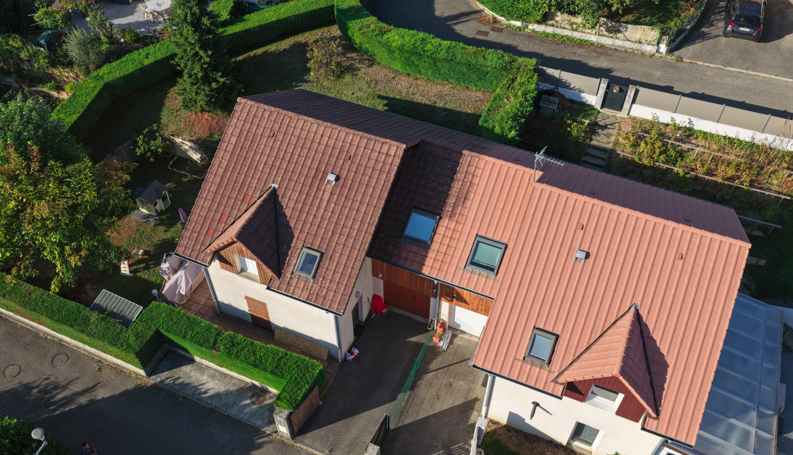 Nettoyage toiture Particulier - Les marches
